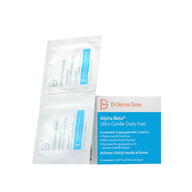 Dr. Dennis Gross front packaging showing gentle daily peel benefits