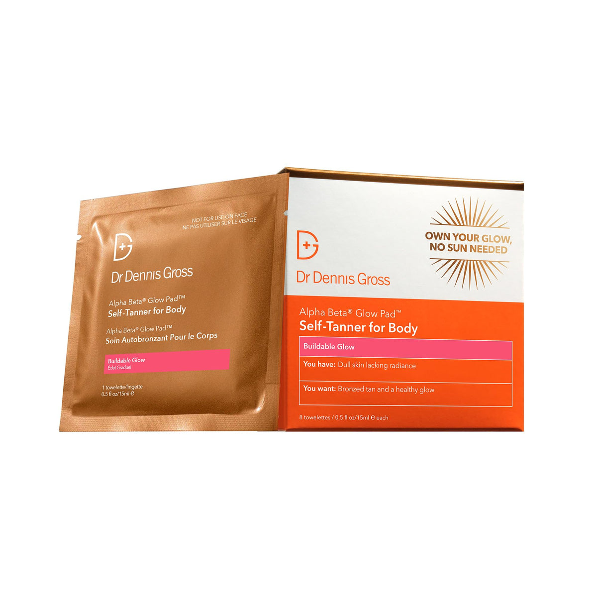 Dr. Dennis Gross front packaging showing product and benefits