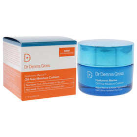 Dr Dennis Gross moisturizer spread on hand illustrating quick absorption and non-greasy finish