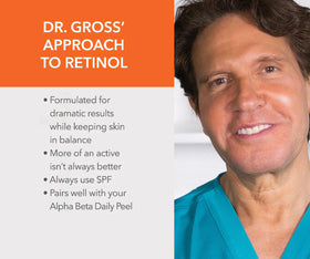 Dr Dennis Gross ingredient label showing ferulic and hyaluronic acid for antioxidant hydration