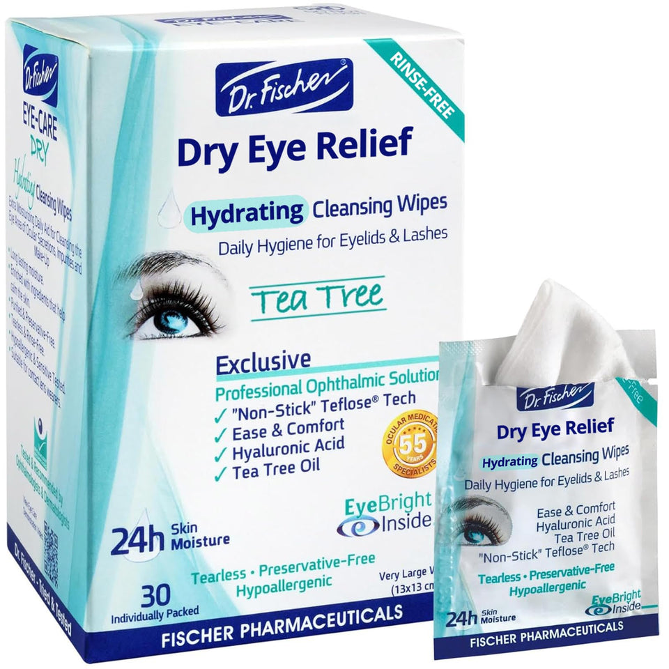 Dr. Fischer front packaging showing calming formula and benefits