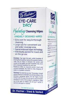Dr. Fischer wipes on bathroom vanity portraying daily hygiene routine