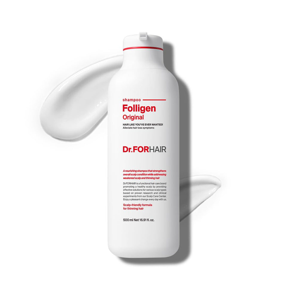 DR.FORHAIR front packaging showing 16.91 fl oz and benefits