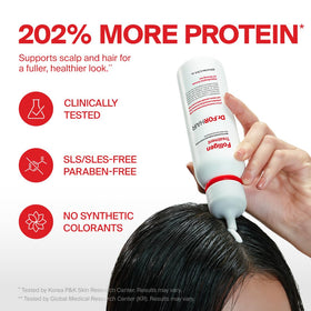 DR.FORHAIR creamy treatment texture highlighting smooth application benefit