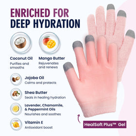 Dr. Frederick's fingertip EasyTouch detail enabling touchscreen use and convenience