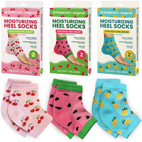 Dr. Frederick's front packaging showing three-pair set and benefits