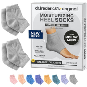 Dr. Frederick's front packaging showing two pairs and benefits
