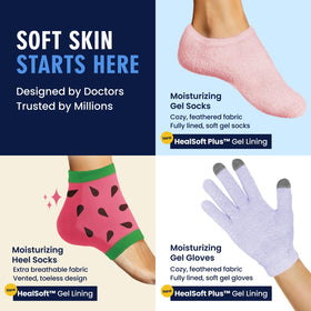 Dr. Frederick's three pairs arranged flatlay emphasizing rotation convenience