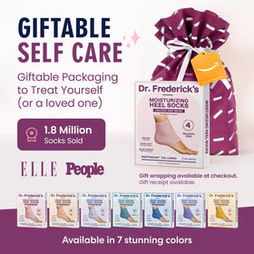 dr. frederick's two pairs rolled for gift display showing presentable packaging