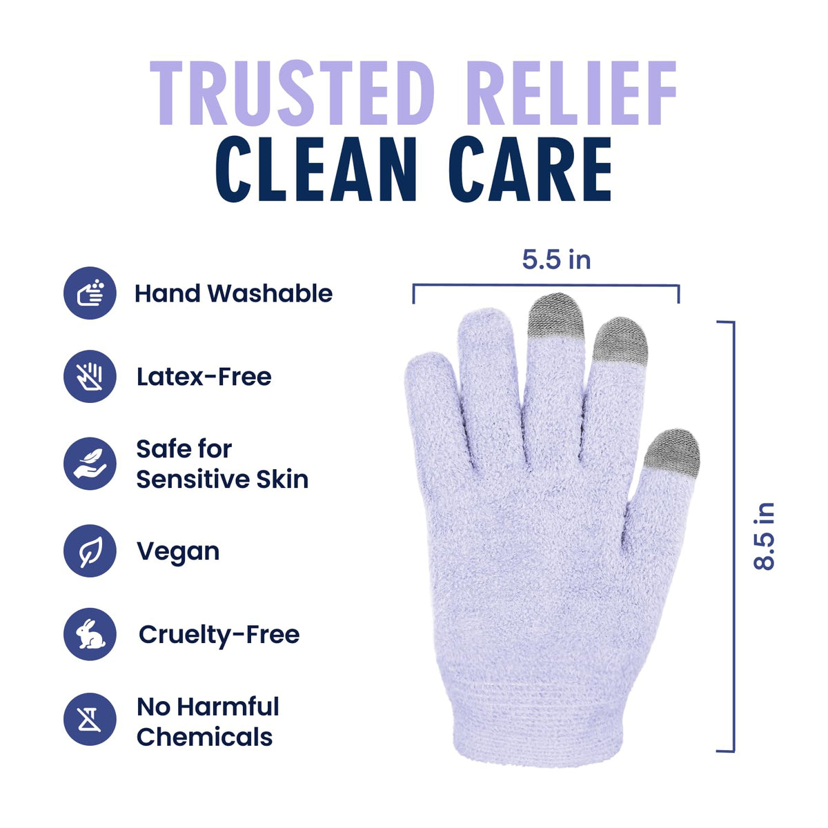 Dr. Frederick's hand-wash care demonstration to preserve glove longevity