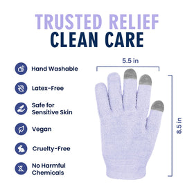Dr. Frederick's hand-wash care demonstration to preserve glove longevity