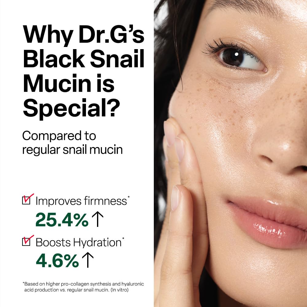 Applying Dr. G cream by patting into skin to boost absorption and efficacy