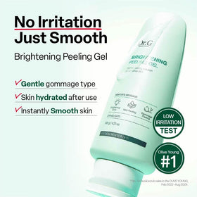Dr. G gel texture close-up highlighting smooth, non-abrasive formula