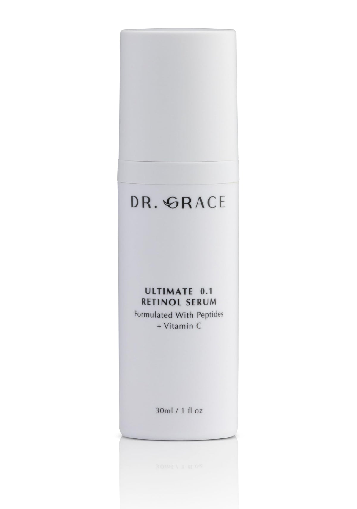 Dr. Grace bottle front packaging showing clean branding and product benefits