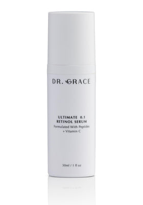 Dr. Grace bottle front packaging showing clean branding and product benefits