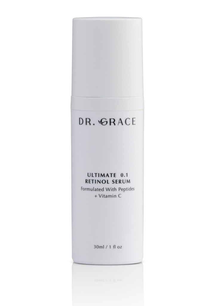 Dr. Grace bottle front packaging showing clean branding and product benefits