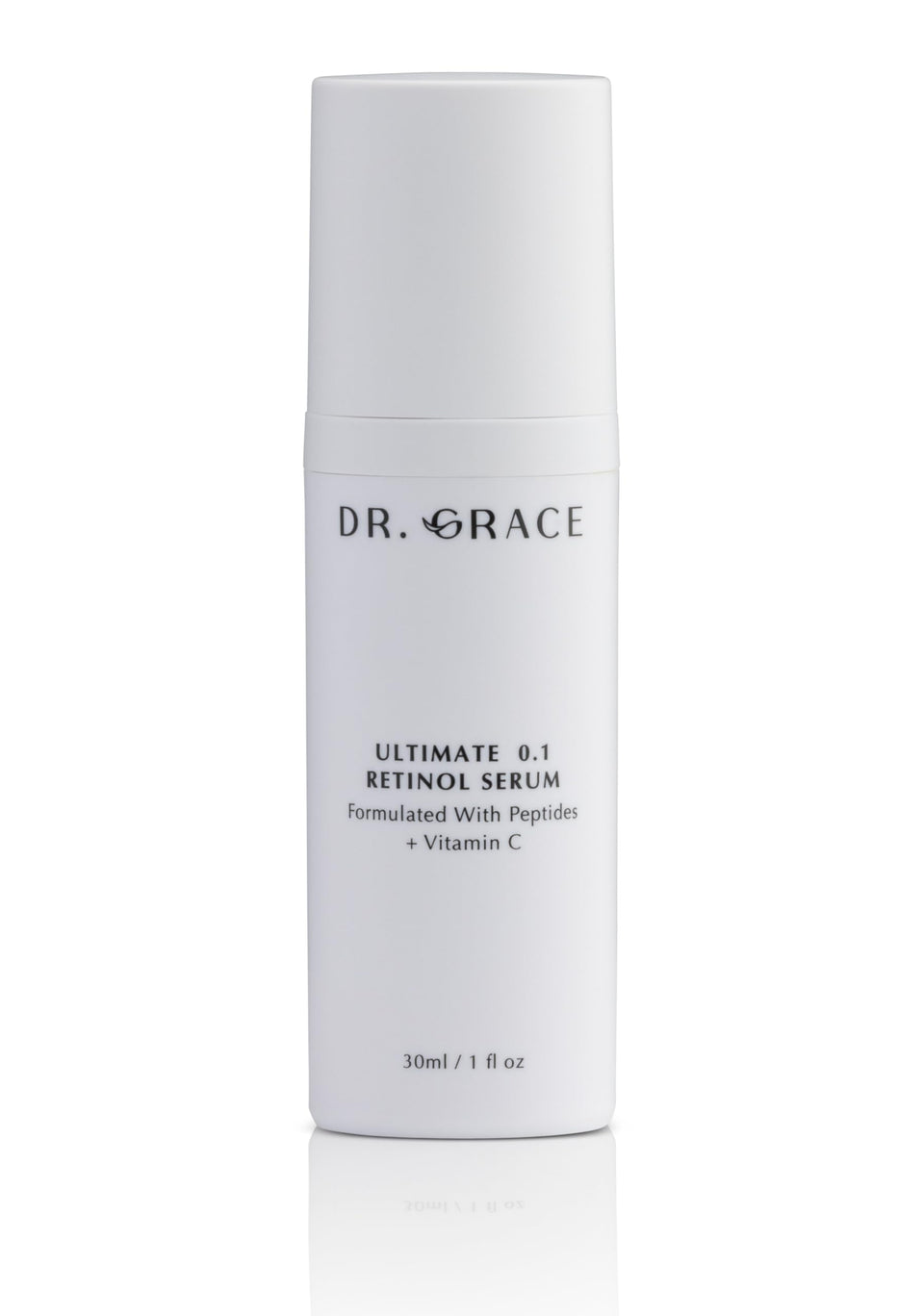 Dr. Grace bottle front packaging showing clean branding and product benefits