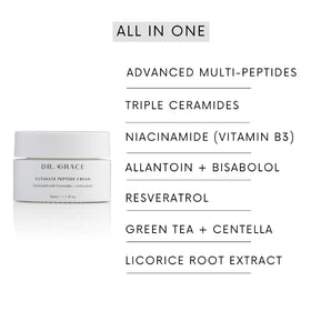 Dr. Grace jar on bathroom shelf lifestyle suggesting daily skincare routine benefit