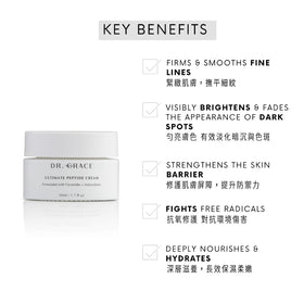 Dr. Grace cream on hand demonstrating quick absorption and hydrated look