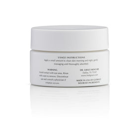 Dr. Grace open jar close-up of silky cream texture for smooth application