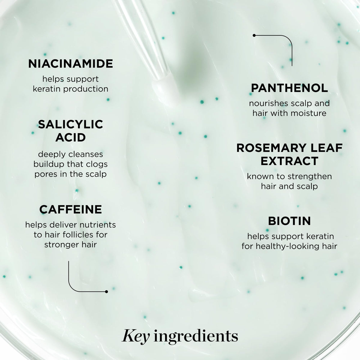 Dr. Groot conditioner in hand demonstrating easy application