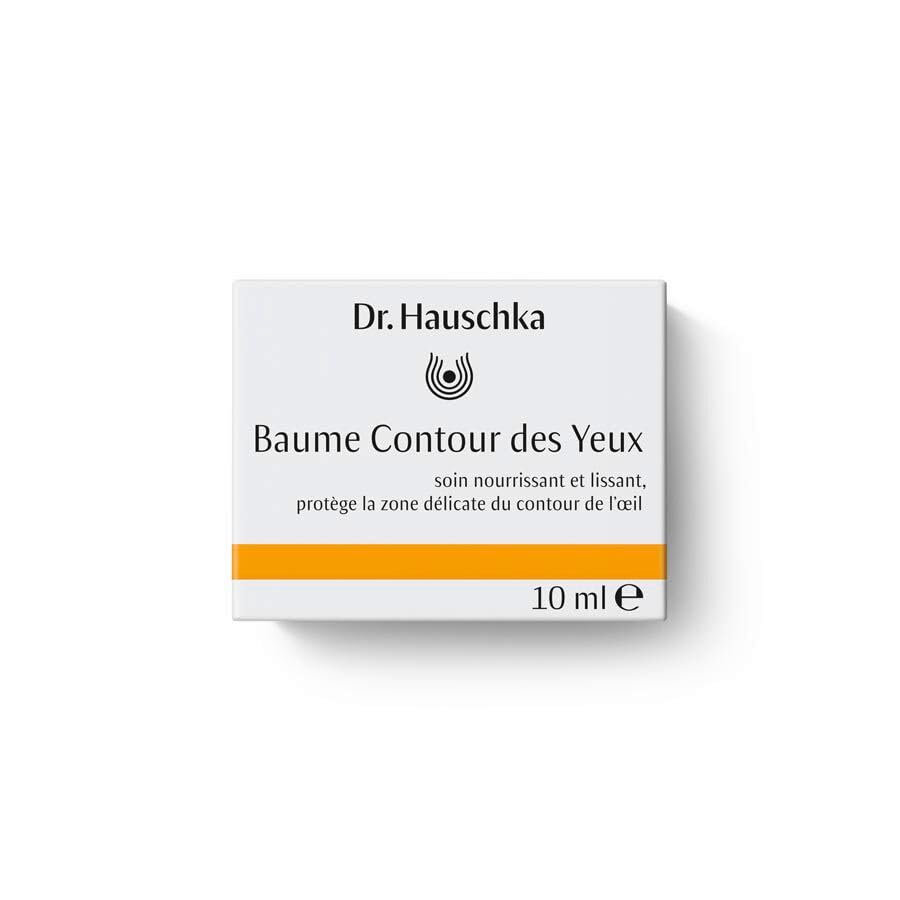 Dr. Hauschka eye balm texture closeup revealing creamy emollient consistency for smooth application