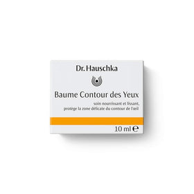 Dr. Hauschka eye balm texture closeup revealing creamy emollient consistency for smooth application