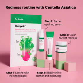 Dr.Jart+ serum pipette dispensing clear serum for barrier repair