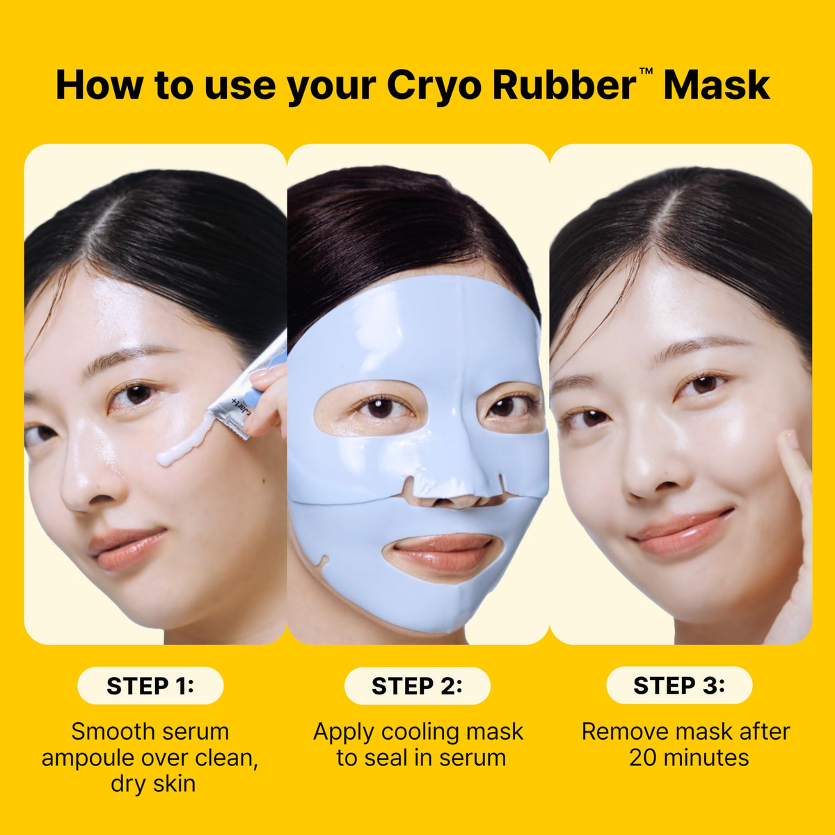 Pouring Dr.Jart+ serum to show lightweight texture and fast absorption