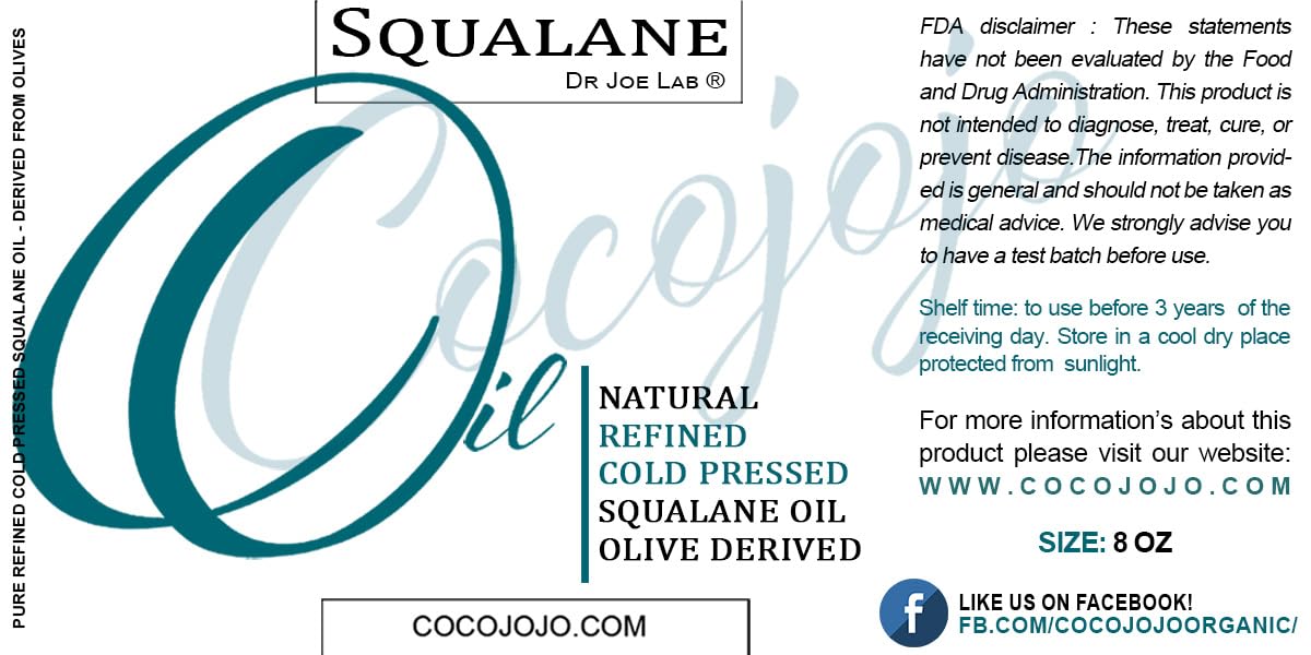 Dr Joe Lab label closeup showing vegan, refined, cold-pressed details