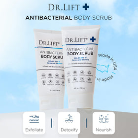 DR. LIFT lavender and hops botanicals illustrating calming ingredients