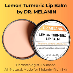 Dr. Melanin open tin close-up texture highlighting smooth balm consistency