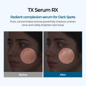 Dr.Melaxin ampoule dropper detail highlighting precise application benefit