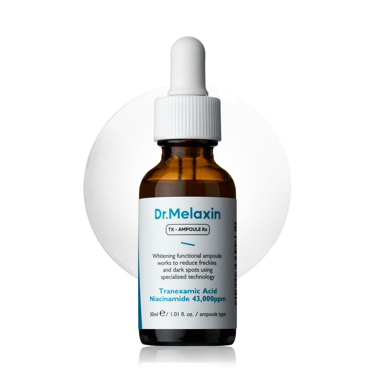 Dr.Melaxin front packaging showing product name and clean design benefit