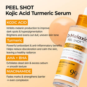 Dr.Melaxin next to ruler showing 80ml bottle size and travel-friendly convenience