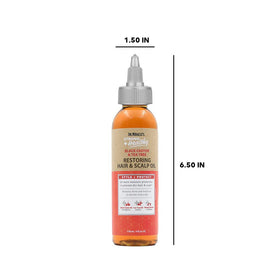 Dr. Miracle's hot-oil treatment setup illustrating deep-conditioning benefit