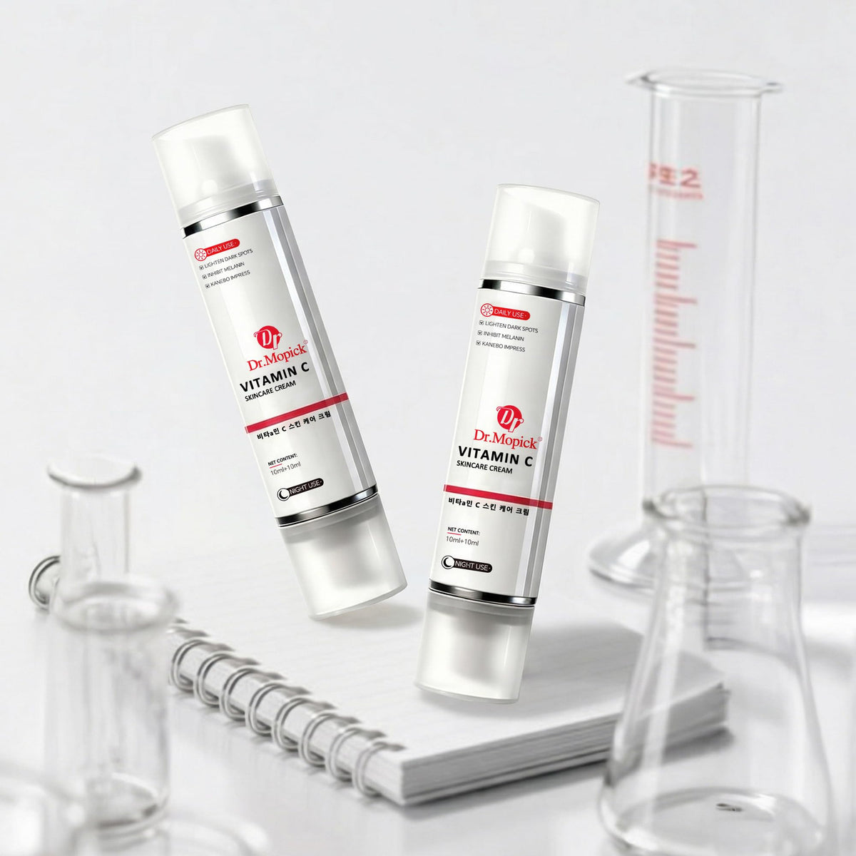 DR.MOPICK on bathroom counter in lifestyle scene for everyday use