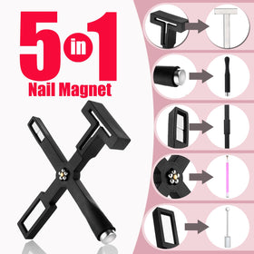 Dr.nail 5-in-1 magnet pen close-up showing multi-head versatility benefit