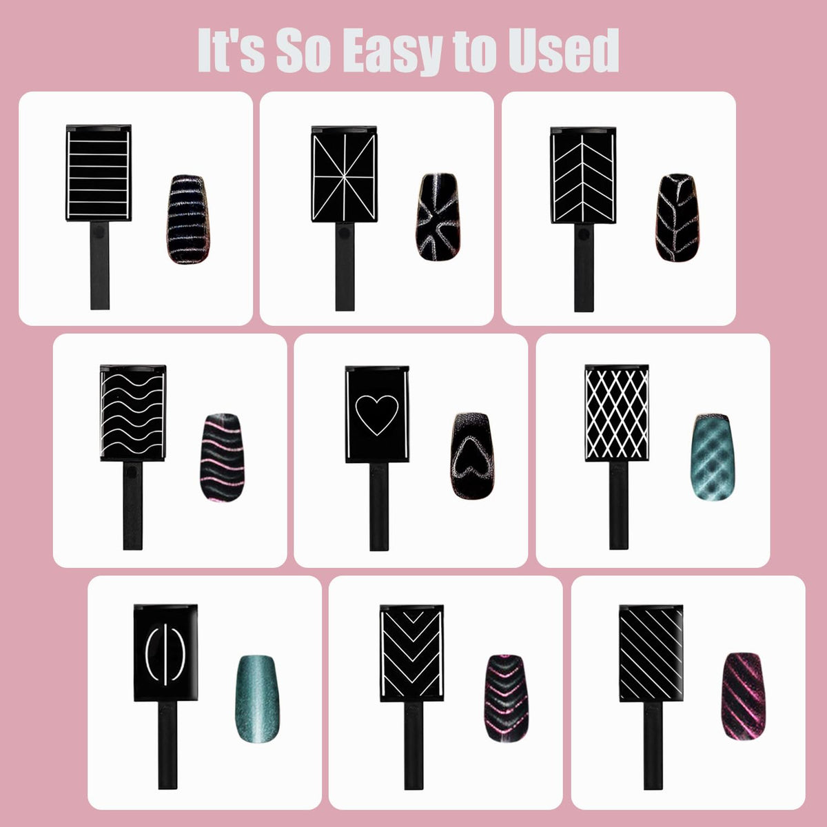 Dr.nail magnets stored in silicone case showing protection and organization benefit