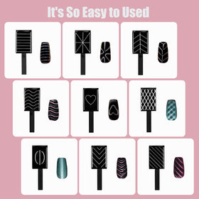 Dr.nail magnets stored in silicone case showing protection and organization benefit