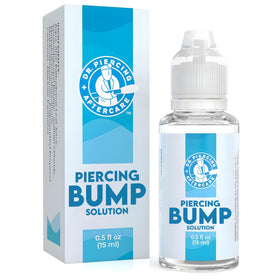 Dr. Piercing Aftercare front packaging showing bottle and label for clear identification