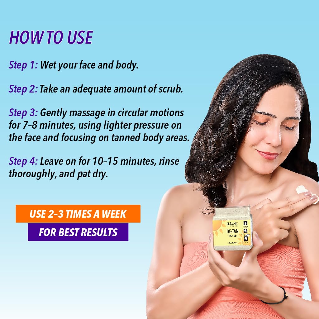 DR.RASHEL scrub next to everyday items showing 380ml size and real-world scale advantage