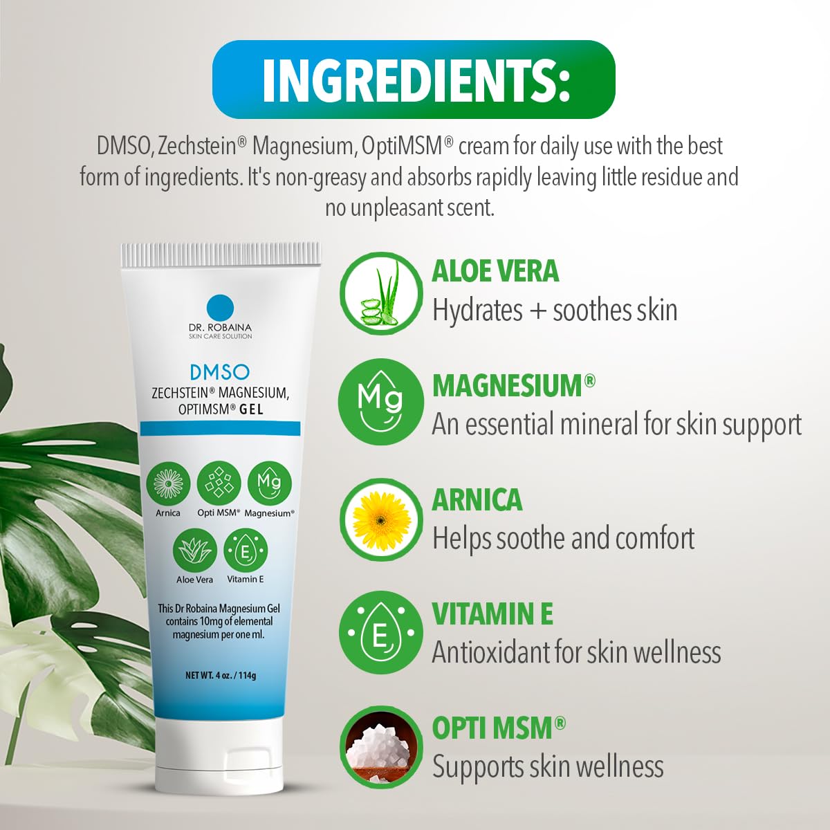 Dr. Robaina gel on bathroom counter in routine setting showcasing neutral profile