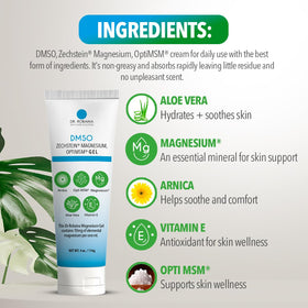 Dr. Robaina gel on bathroom counter in routine setting showcasing neutral profile