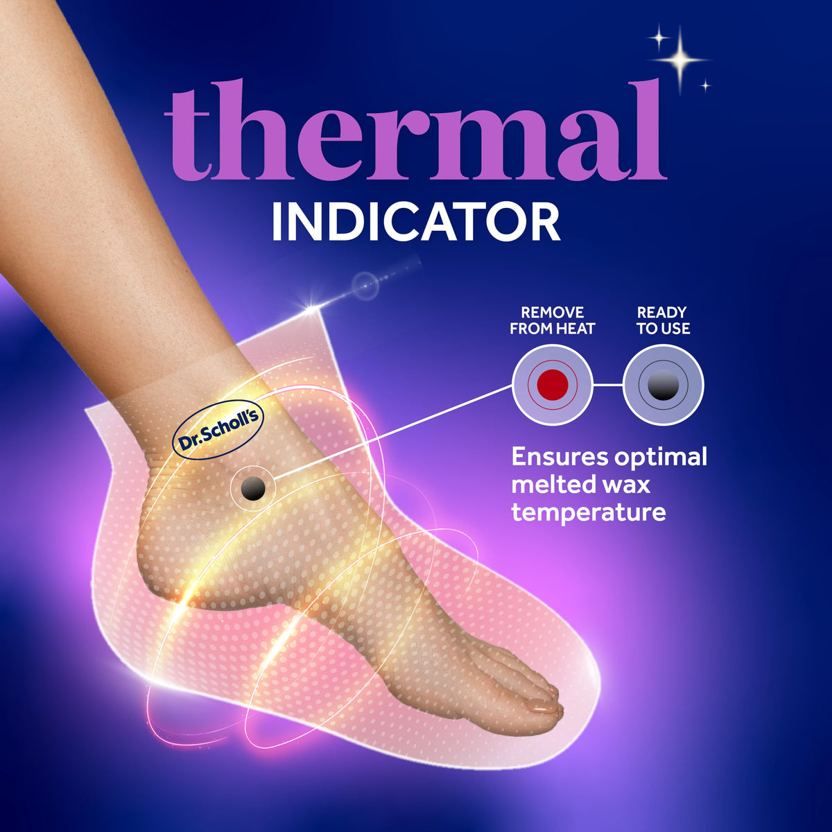 Dr. Scholl's feet after treatment looking smoother and visibly softer