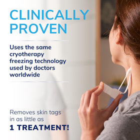 Dr. Scholl's serum bottle and dropper demonstrating soothing recovery