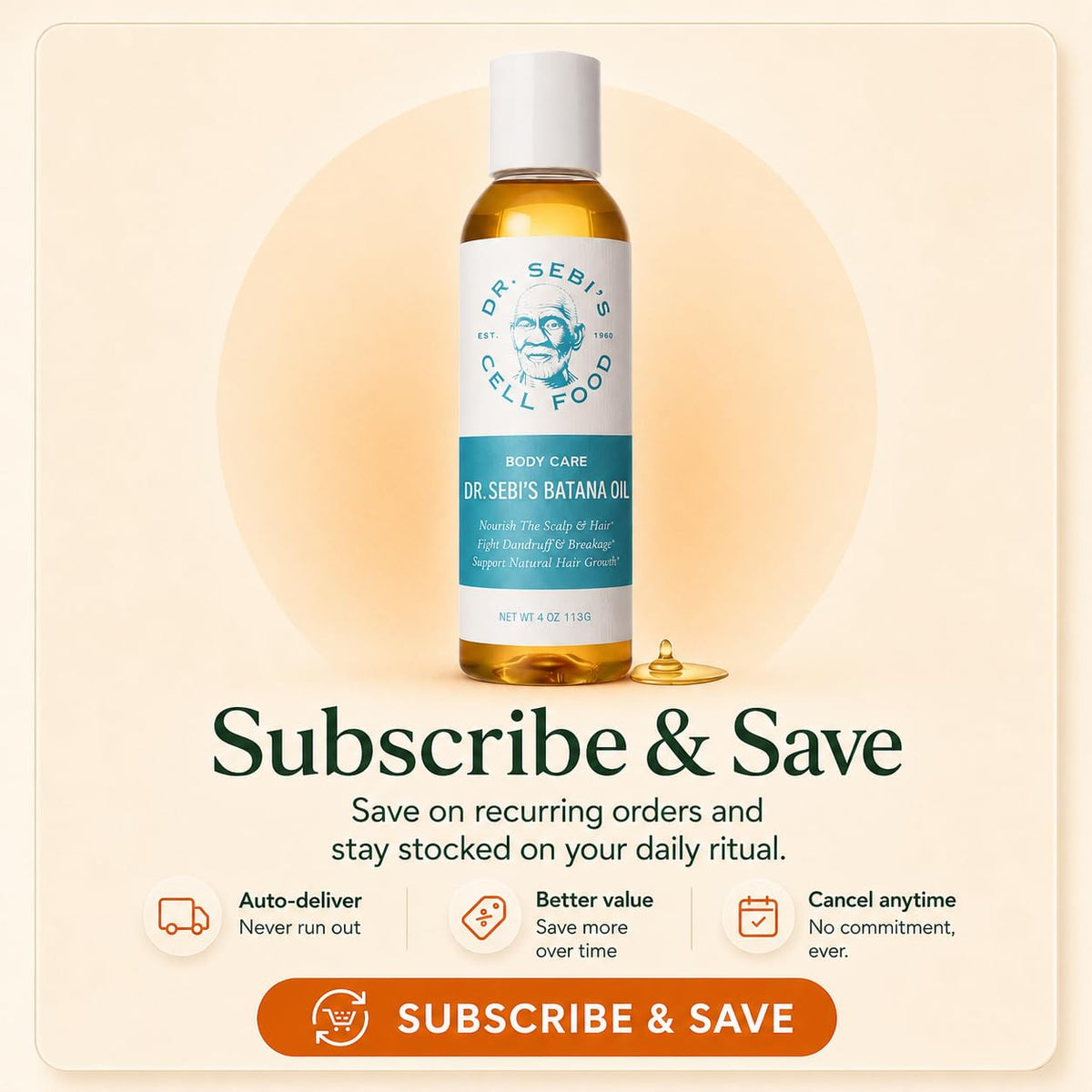 Dr. Sebi's bottle on a bathroom shelf styled for natural beauty and daily use appeal