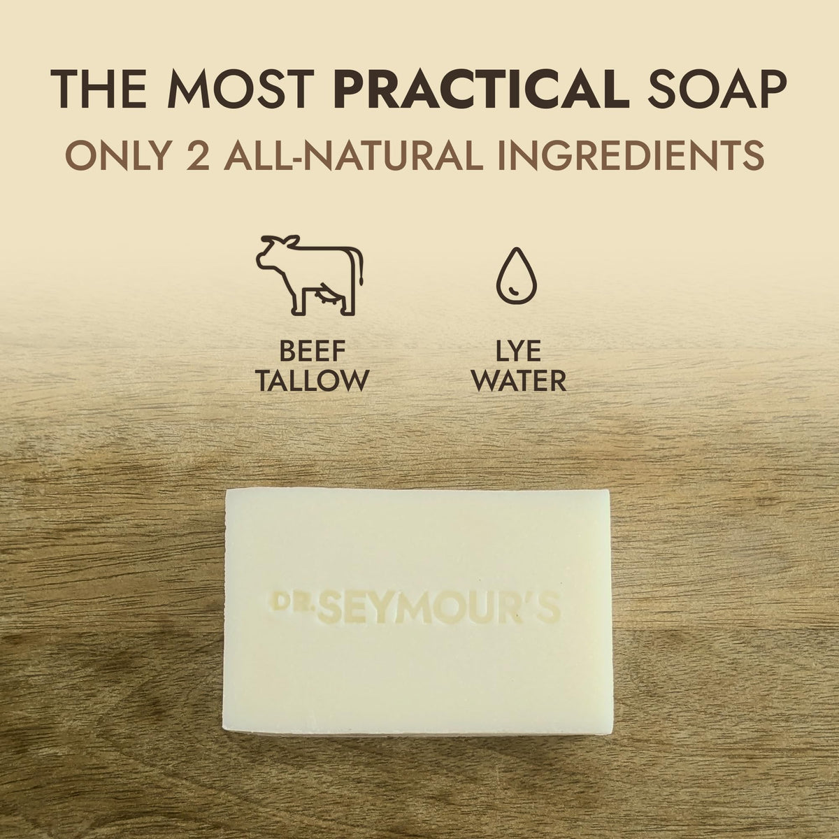 Dr. Seymour's soap close-up showing creamy texture and nourishing lather
