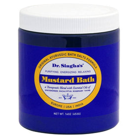 Dr. Singha's front label jar showing product and benefits