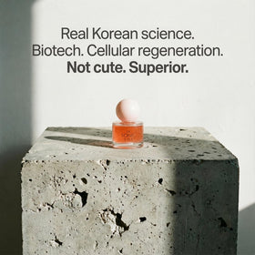 Dr Song serum applied on hand illustrating smooth hydration effect